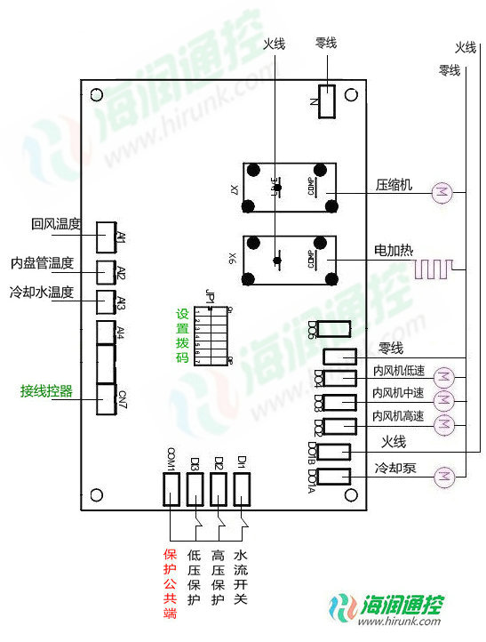 水环热泵空调电路图接线图