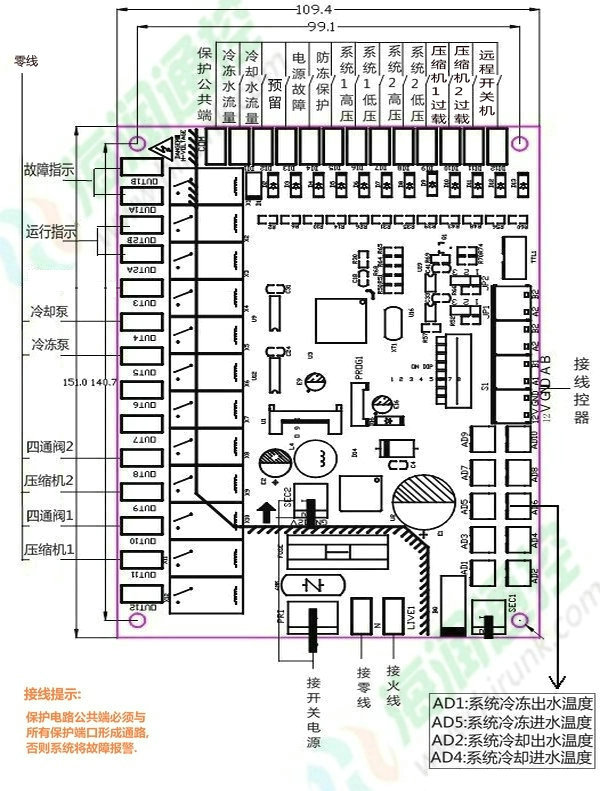 水源热泵空调控制器,地源热泵空调控制器